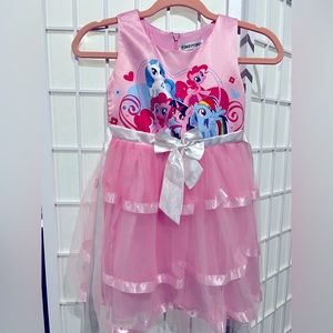 MLP pink girls dress. 5/6